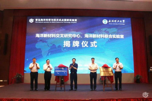 海洋新材料交叉研究中心與海洋新材料聯合實驗室揭牌，攜手推進技術開發